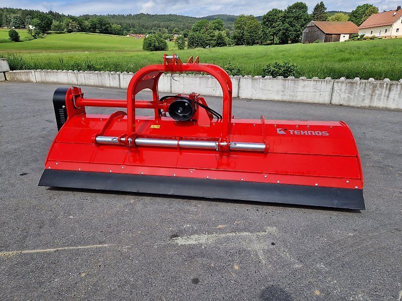 TEHNOS mu 280 rlw front heck mulcher hydraulische seitenverschiebung Topper