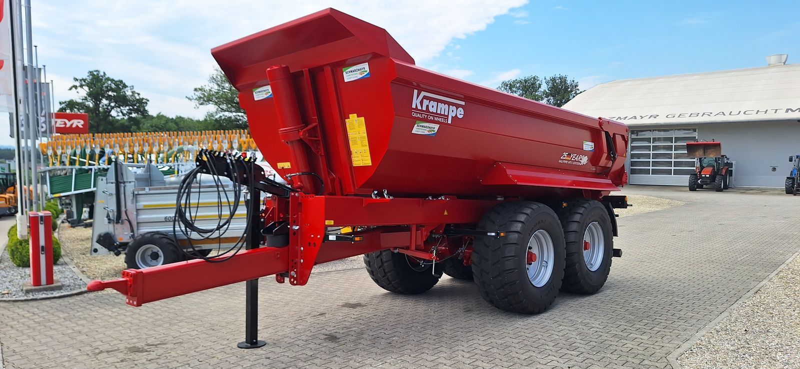 E-FARM: Krampe halfpipe hp 20 - Benne - id XNCBMTD - Année: 2025 - Autriche