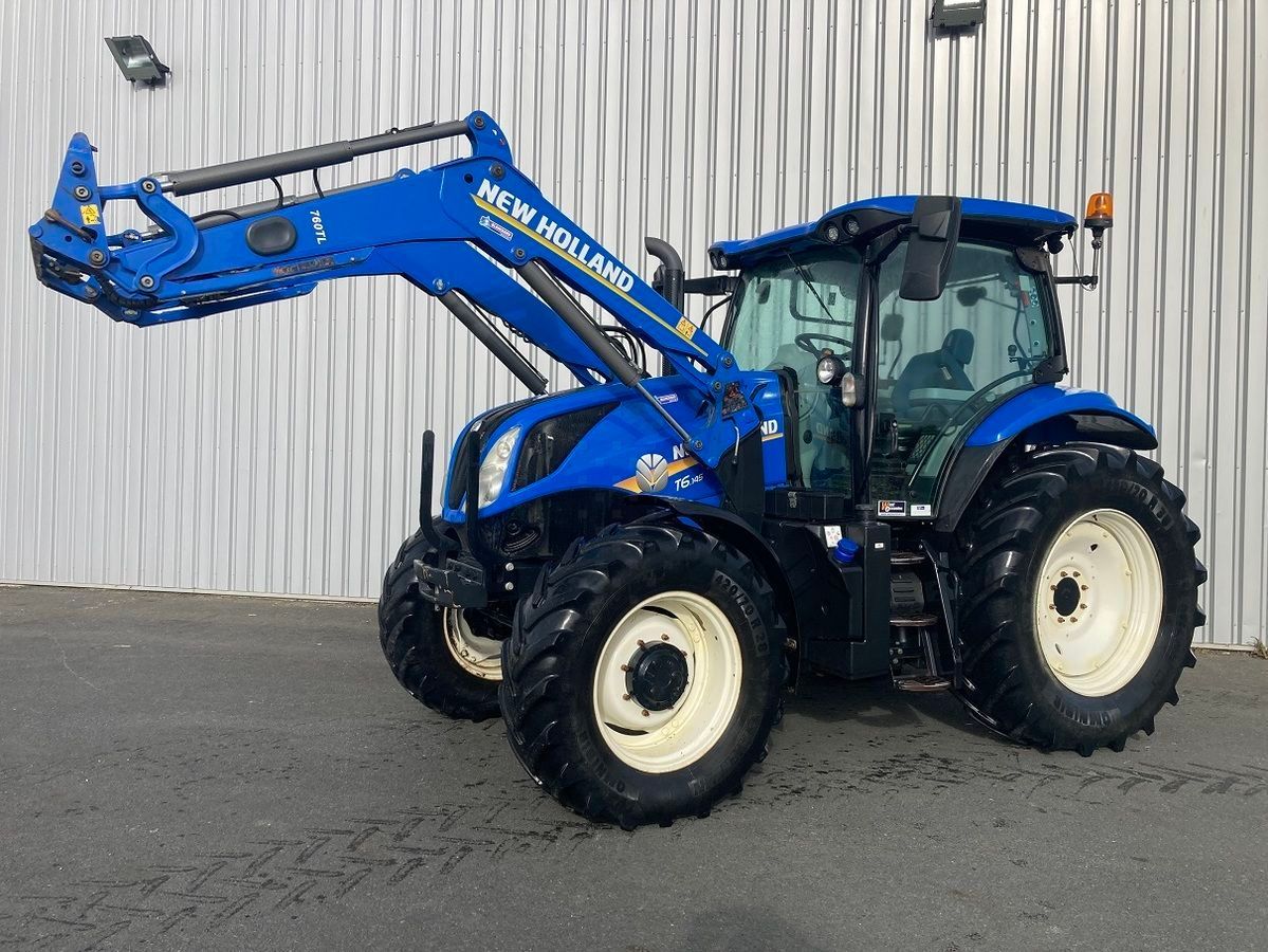 E-FARM: New Holland T6.145 - Traktor - id RXPMVWI - 65 000 € - Rok produkcji: 2018 - Motogodziny: 3530,Moc silnika: 125,Francja