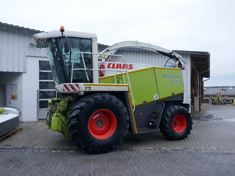 E-FARM: Claas Jaguar 870 - Sieczkarnia samobieżna - id EQAXLAP - 53 000 € - Rok produkcji: 2002 - Motogodziny: 4637,Moc silnika: 438,Niemcy