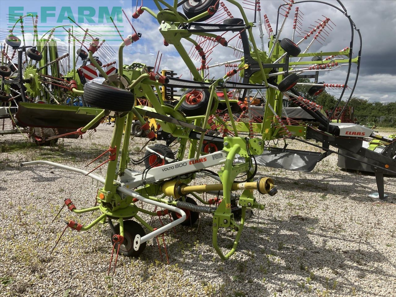 Claas Volto 800 Karuzelowy przetrząsacz do siana 12 624 €