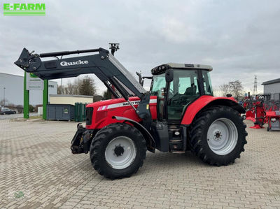 E-FARM: Massey Ferguson 6475 - Tractor - id ECLB79Z - €42,000 - Year of construction: 2008 - Engine hours: 9,238,Engine power (HP): 133,Germany