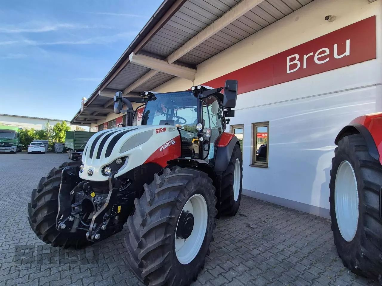 E-FARM: Steyr Expert 4130 CVT - Tracteur - id TEMQDUD - 100 000 € - Puissance du moteur (chevaux): 140 - Allemagne
