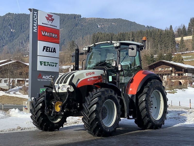 E-FARM: Steyr Multi 4115 - Tracteur - id S5WMK4Y - 53 097 € - Année: 2014 - Lecture du nombre d'heure: 6 930,Autriche