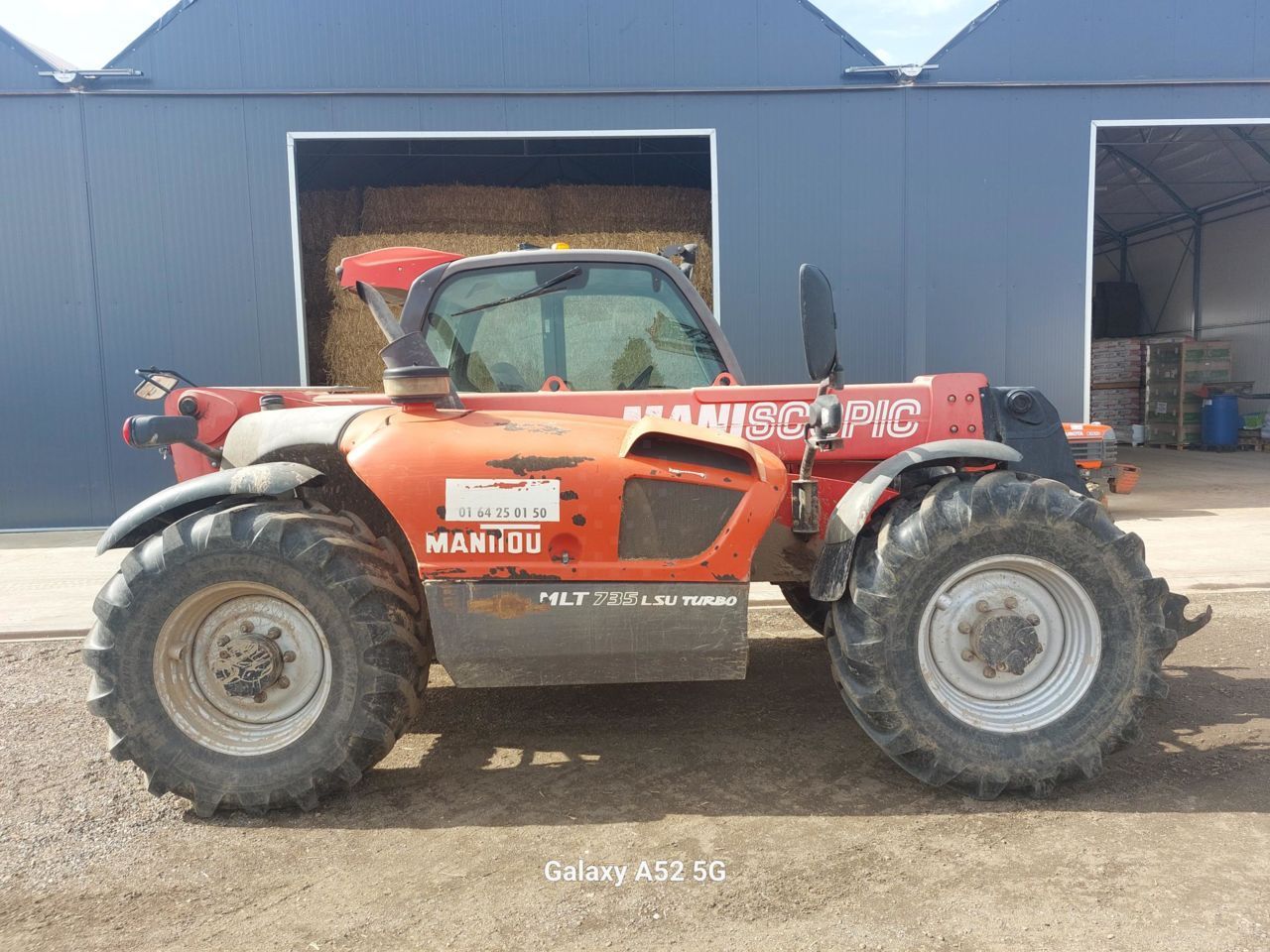 E-FARM: Manitou mlt 735-120 lsu turbo - Telehandler - id BAMLHVX - €25,500 - Year of construction: 2010 - Engine hours: 8,500,France