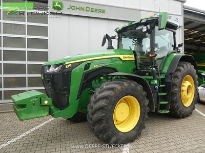 E-FARM: John Deere 8R 370 - Traktor - id KKBBRMQ - 255.000 € - Baujahr: 2021 - Abgelesene Motorstunden: 2.074,Motorleistung (PS): 370,Deutschland