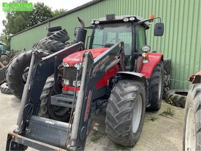 E-FARM: Massey Ferguson 6614 - Tractor - id HUXLXBS - €48,500 - Year of construction: 2014 - Engine hours: 6,518,Engine power (HP): 140,Germany