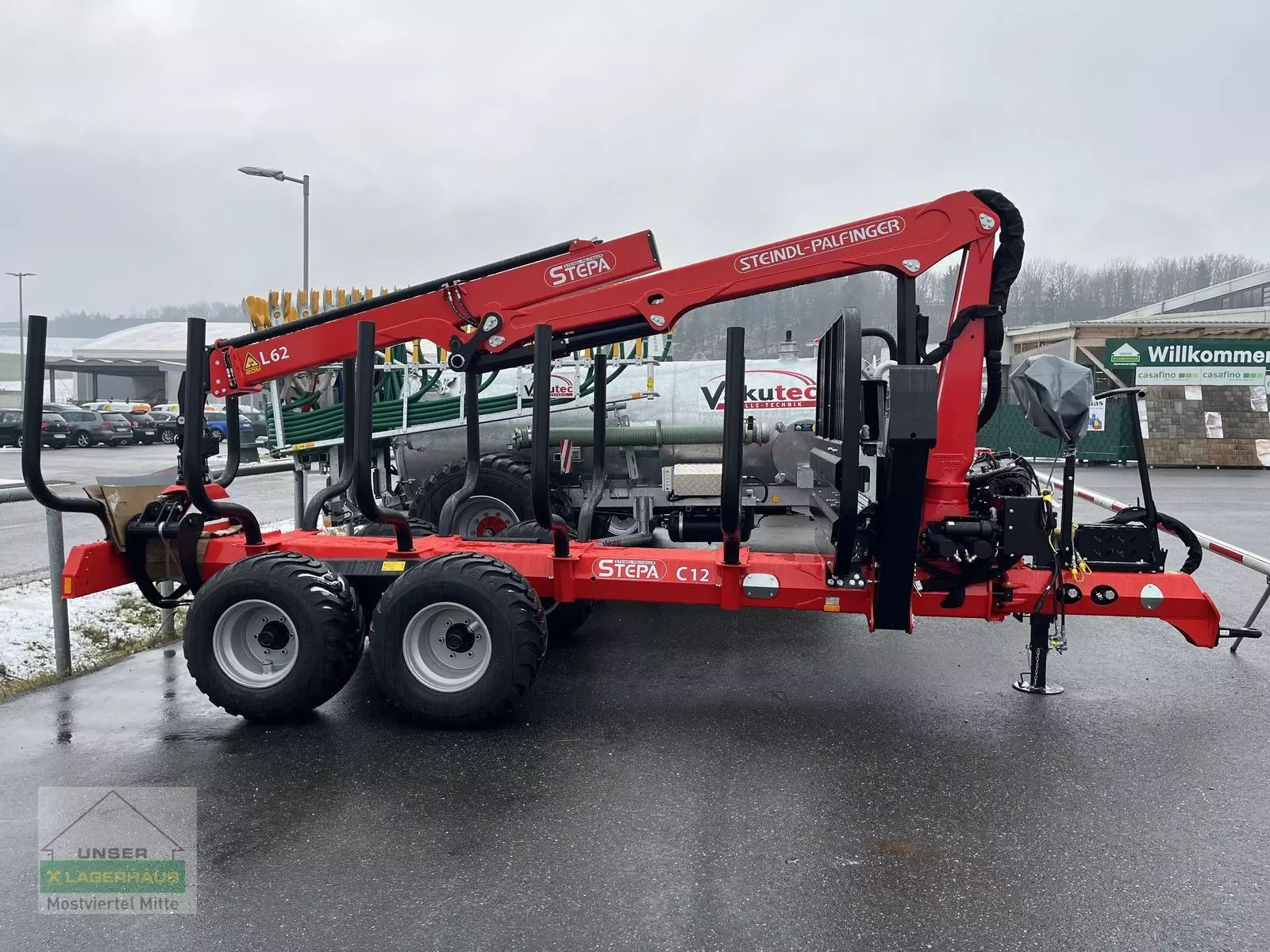 E-FARM: STEPA c 12 ak + fl 6295 - Forstanhänger - id FHUNHU4 - 45.083 € - Baujahr: 2024 - Österreich