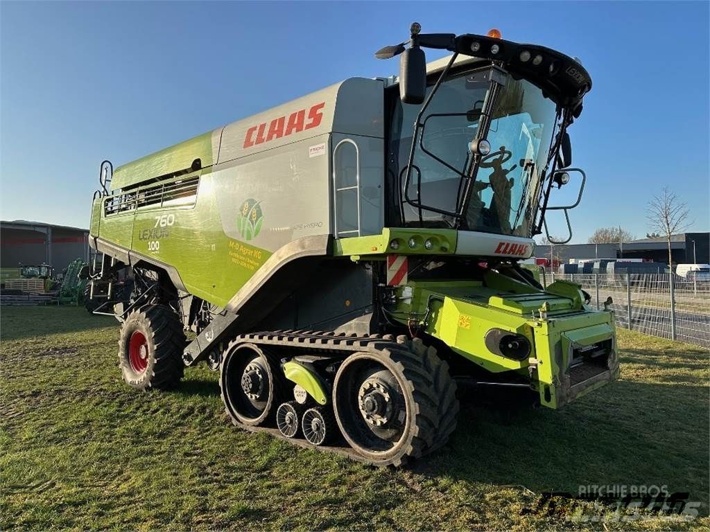 E-FARM: Claas Lexion 760 - Cosechadora - id CUWZIK2 - 179.000 € - Año: 2014 - Horas: 2.586,Potencia del motor: 490,Alemania