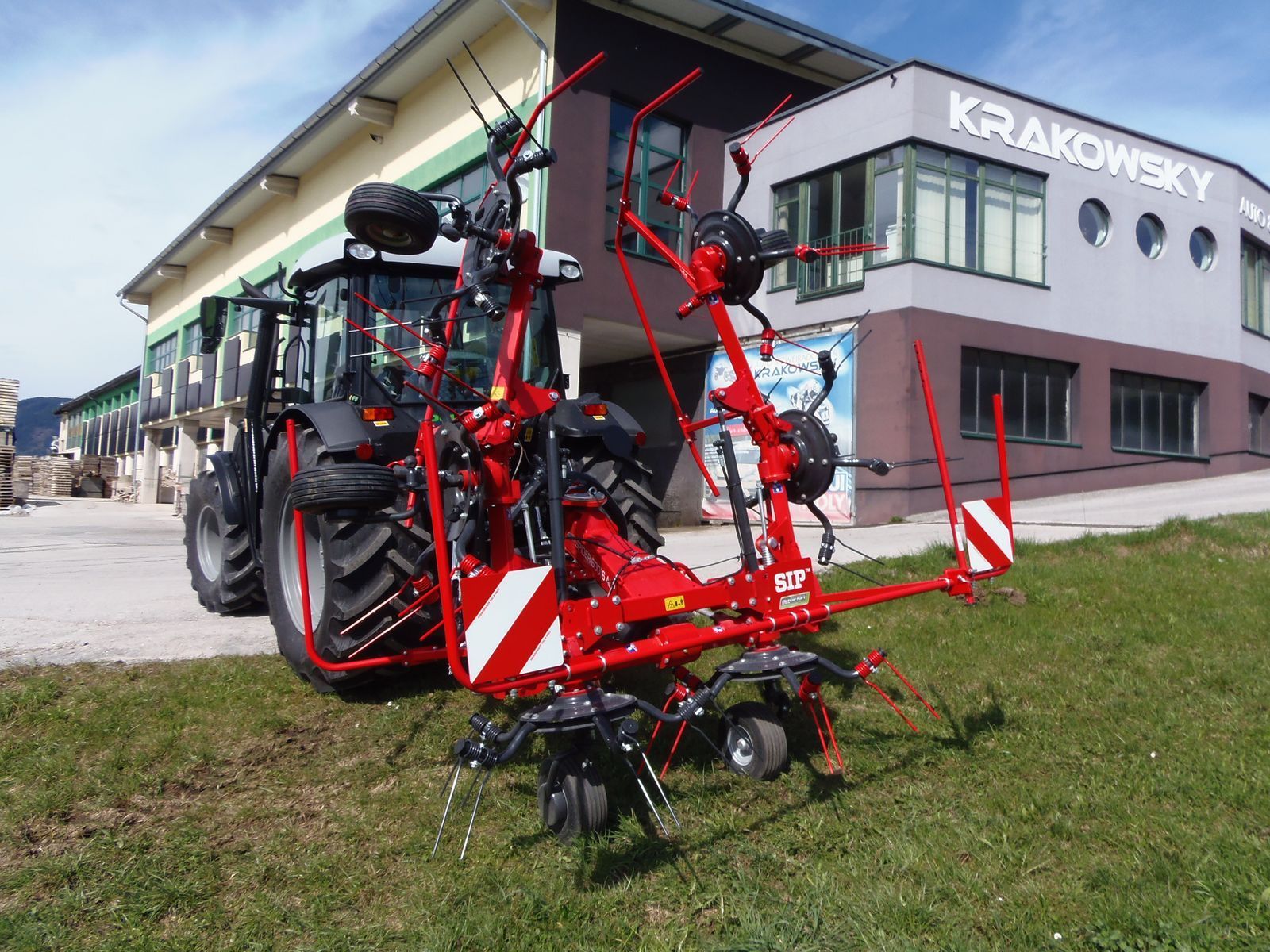 SIP spider 600 / 6 alp Tedder 9725 €