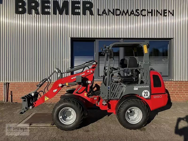 E-FARM: Weidemann 1280 - Колесный погрузчик Tele - id FDCMYFP - Год выпуска: 2025 - Отработанные часы: 35,Мощьность двигателя: 26,Германия