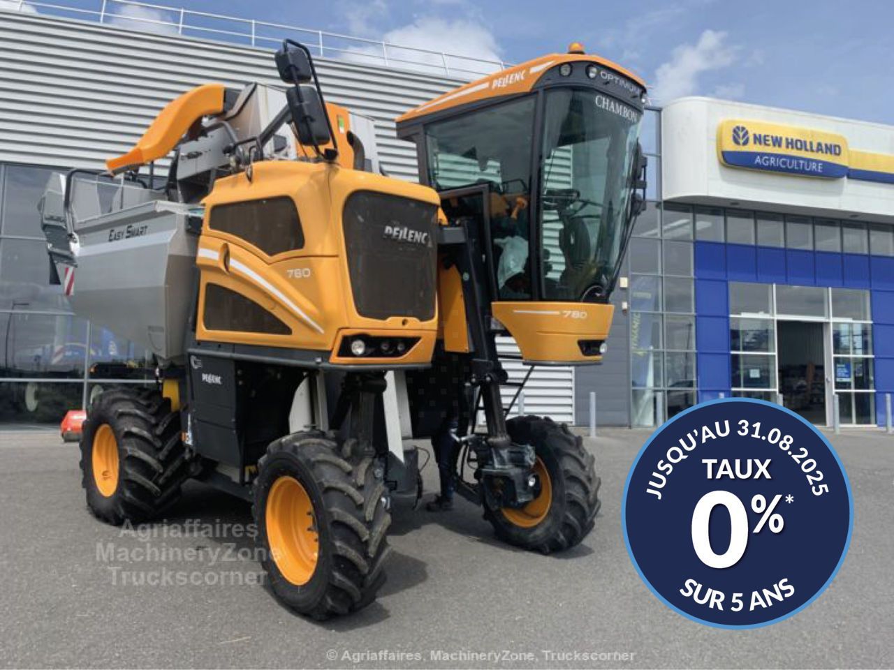 E-FARM: Pellenc optimum 780 - Grape harvester - id NECJJJS - €185,000 - Year of construction: 2019 - France