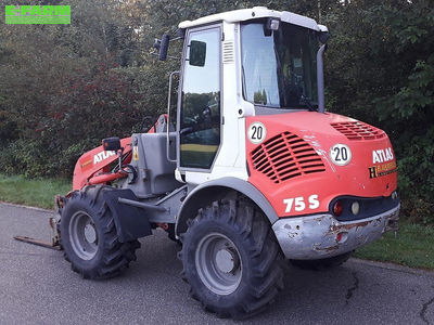 E-FARM: ATLAS 75 s - Wheel loader - id 26JMQME - €18,000 - Year of construction: 2006 - Engine hours: 7,053,Engine power (HP): 68,Germany