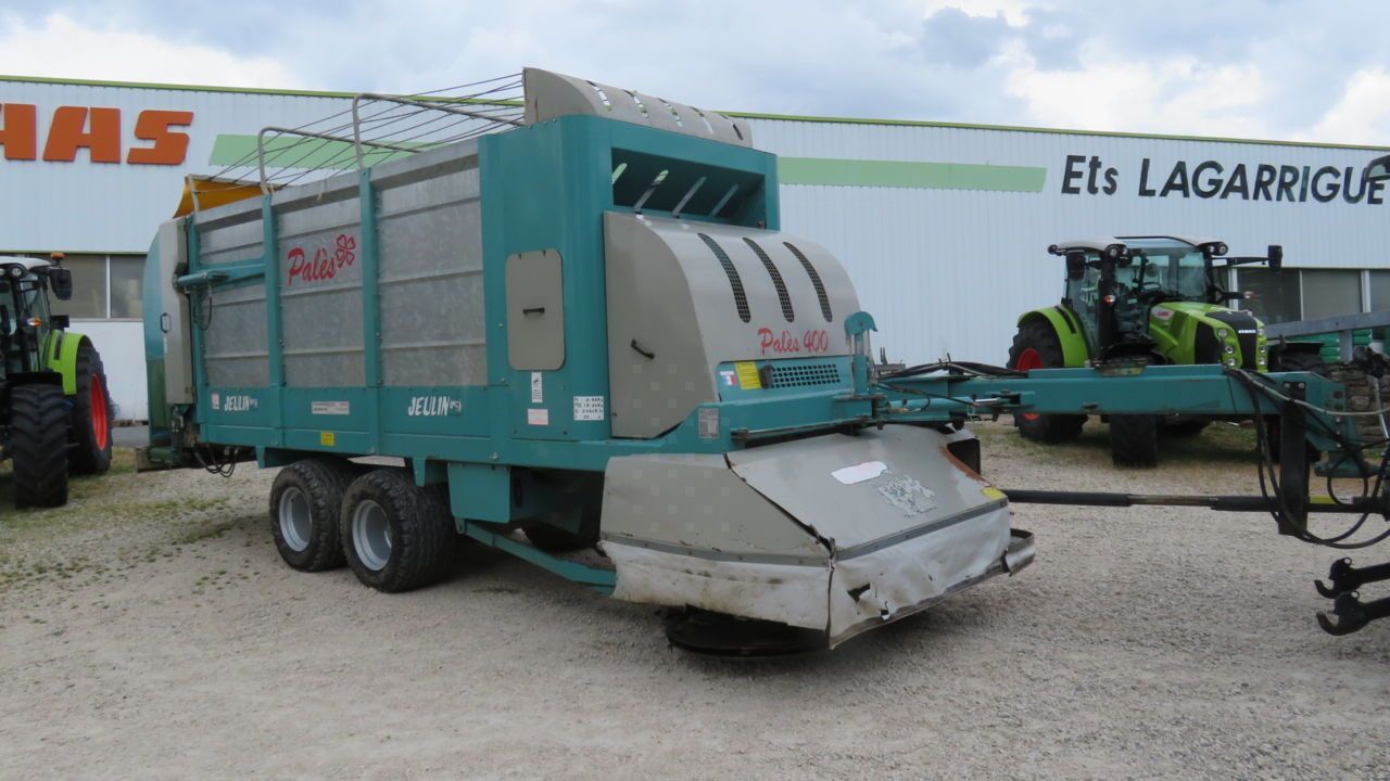 E-FARM: Jeulin pales 400 - Remolque - id TARTGIB - 22.000 € - Año: 2012 - Francia