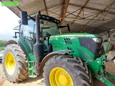 E-FARM: John Deere 6155 R - Tractor - id W1YLUVL - €115,000 - Year of construction: 2022 - Engine hours: 1,150,Engine power (HP): 155,France