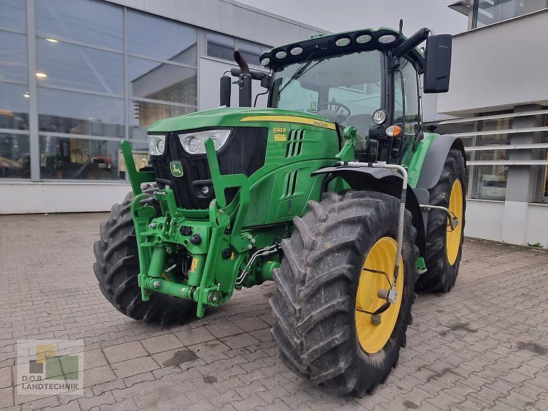 E-FARM: John Deere 6145 R - Traktor - id 558VBSM - 113.500 € - Produktionsår: 2019 - Motortimer: 2.809,Motoreffekt (HP): 145,Tyskland