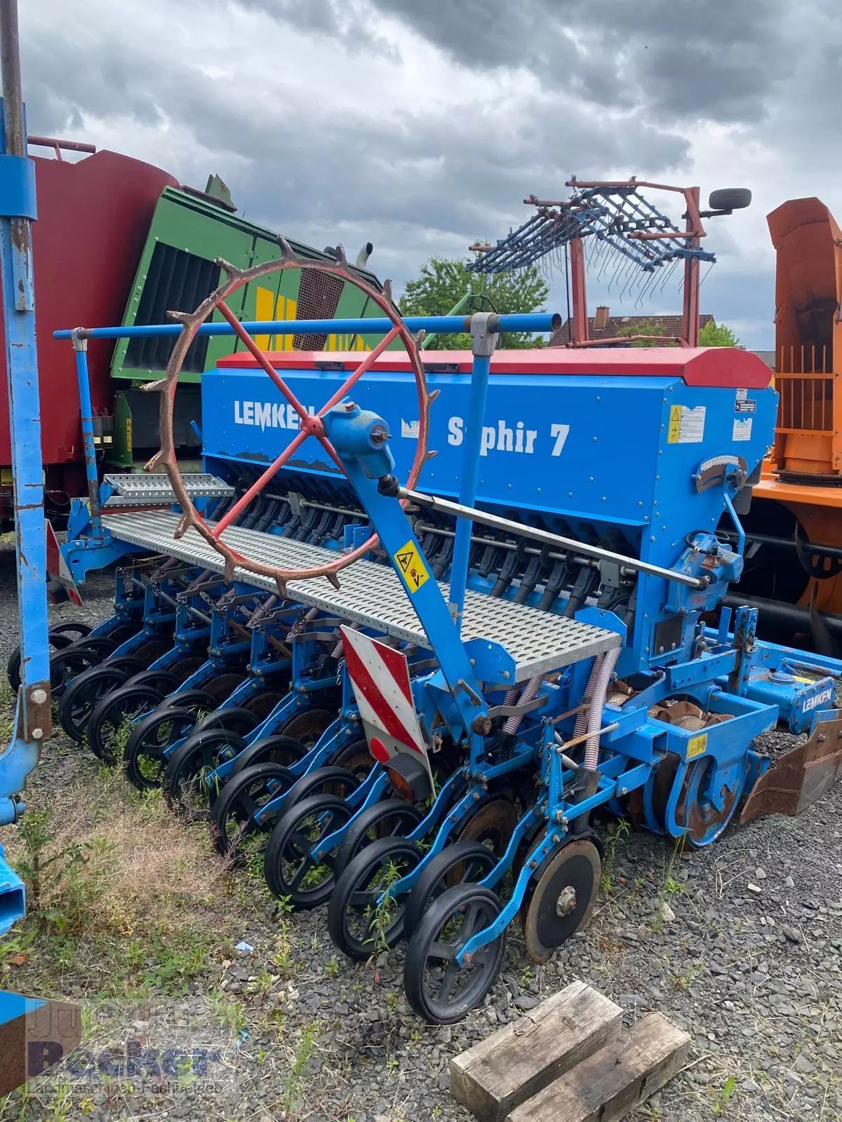 E-FARM: Lemken zirkon 7§ + saphir 7 - Semoir - id EJPMY2J - 16 639 € - Année: 2004 - Allemagne