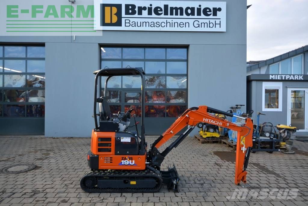 Hitachi zx 19 u-6 Mini excavadora