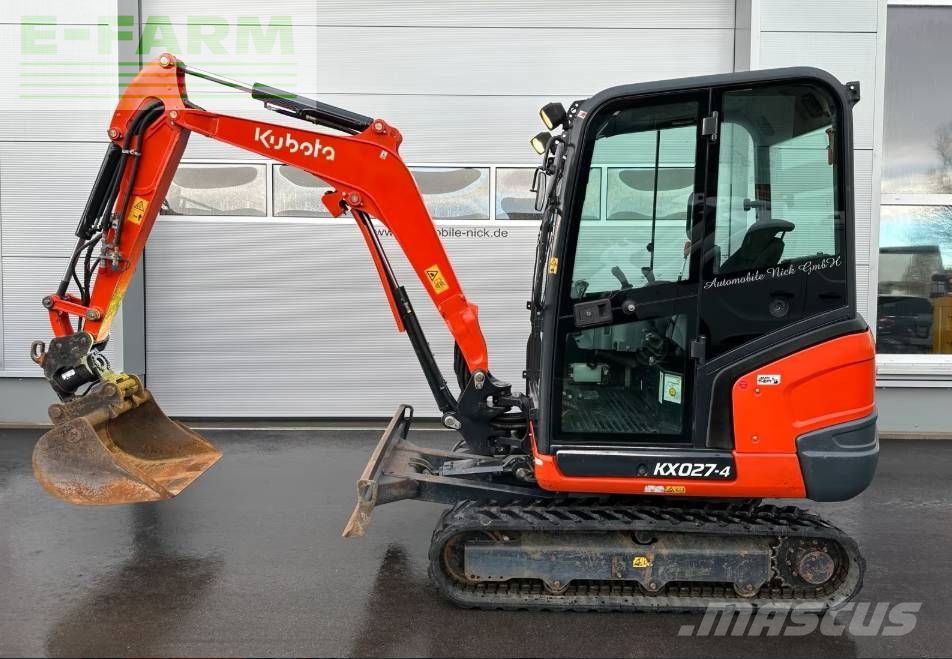 Kubota kx 027-4 Mini excavator €23,160