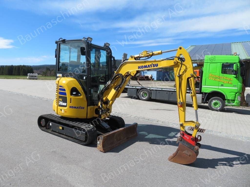 KOMATSU pc 26 mr-5 Mini excavator €21,800