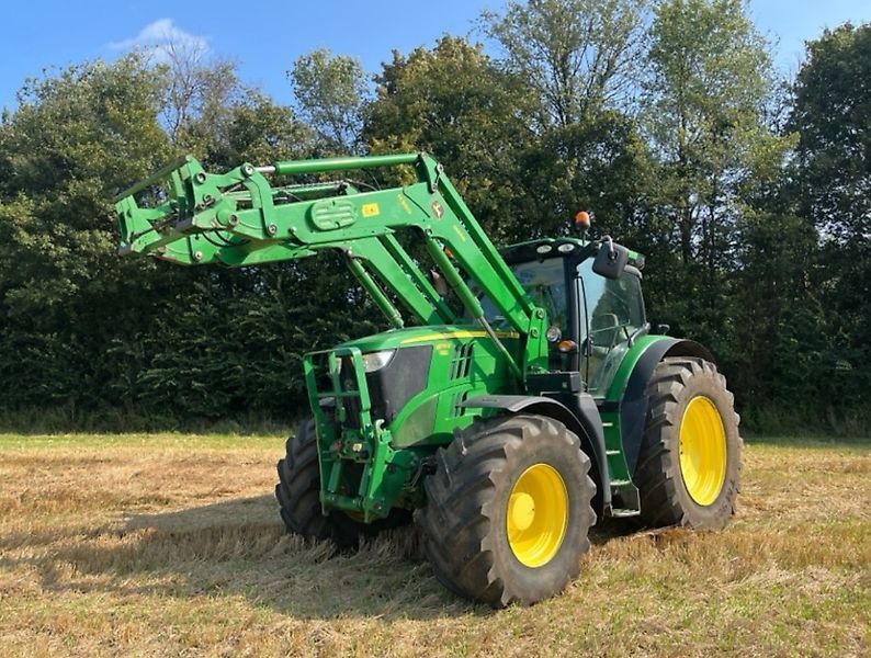 E-FARM: John Deere 6170 R - Traktor - id UAY1LIY - 65 000 € - Rok produkcji: 2012 - Motogodziny: 6960,Moc silnika: 170,Niemcy