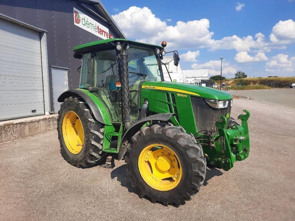 E-FARM: John Deere 5100 M - Tractor - id QNDMUSJ - 39.000 € - Año: 2018 - Horas: 3600,Francia