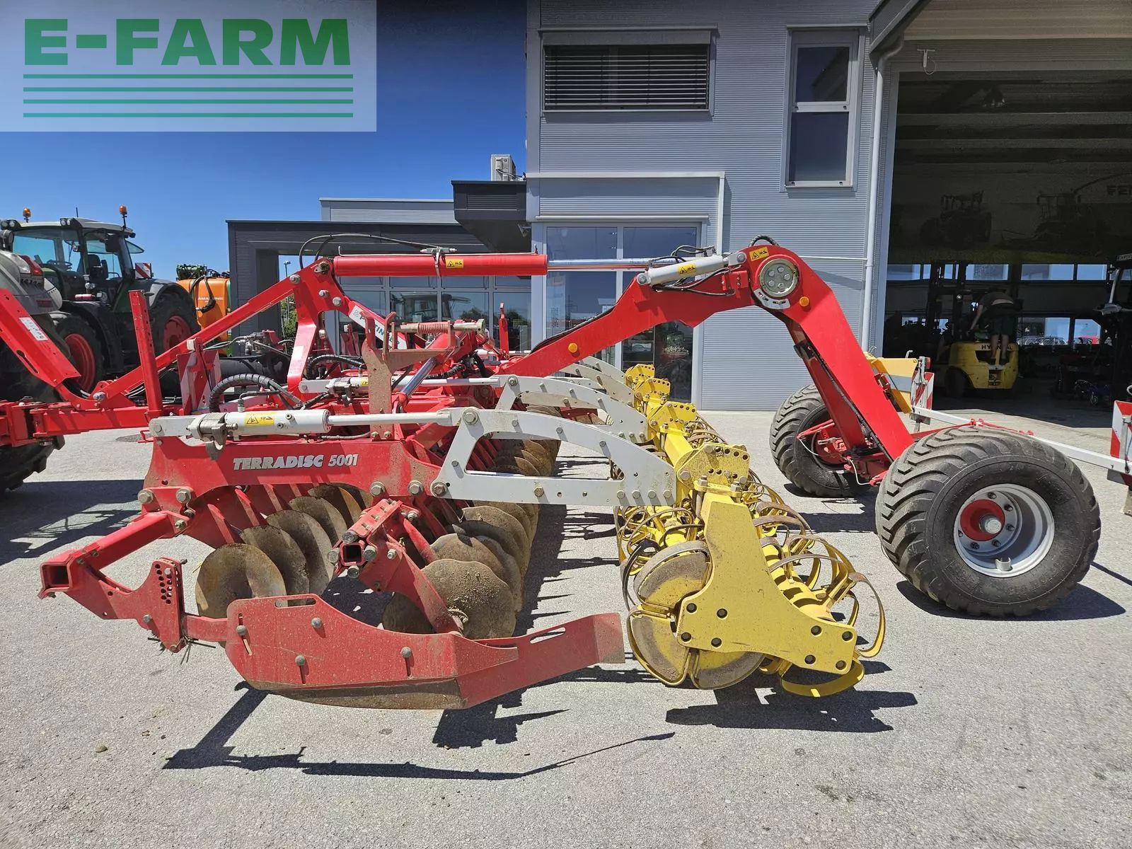 Pöttinger Terradisc  5001 T Tallerkenharver og skiveharve 34.000 €