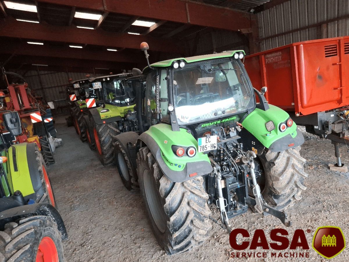 E-FARM: Deutz-Fahr Agrotron 6180 TTV - Traktor - id 1G5ASRV - Baujahr: 2016 - Abgelesene Motorstunden: 5.100,Motorleistung (PS): 165,Frankreich