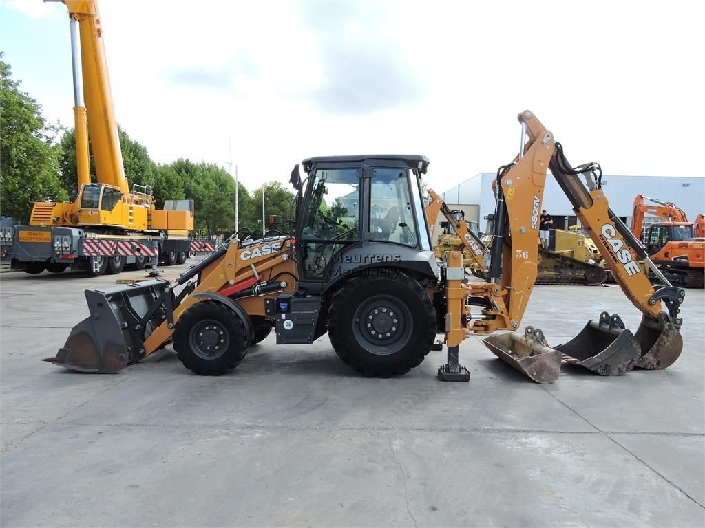 Case IH 580sv Koparko-ładowarka 62 700 €