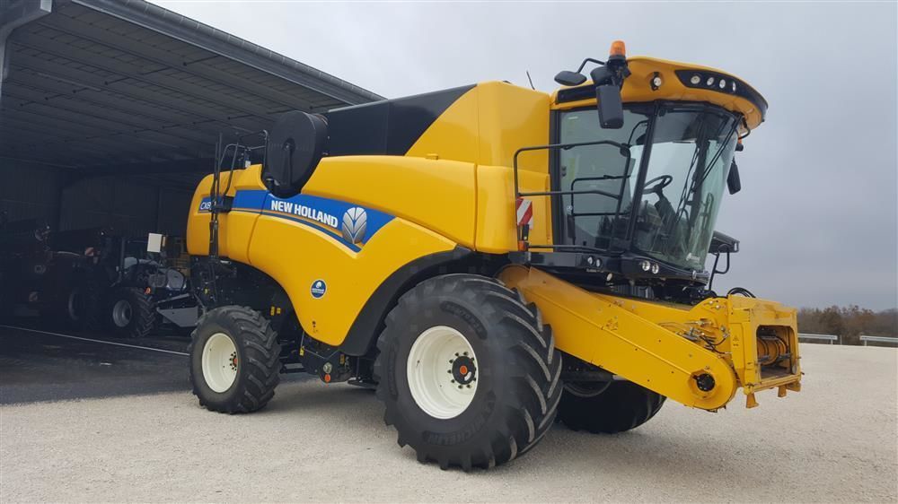 E-FARM: New Holland cx 8.70 - Kombajn zbożowy - id ZV4SZRC - Rok produkcji: 2021 - Motogodziny: 340,Francja