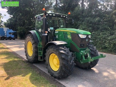 E-FARM: John Deere 6195 R - Tractor - id 4TGLC6R - €93,450 - Year of construction: 2017 - Engine hours: 3,300,Engine power (HP): 195,United Kingdom