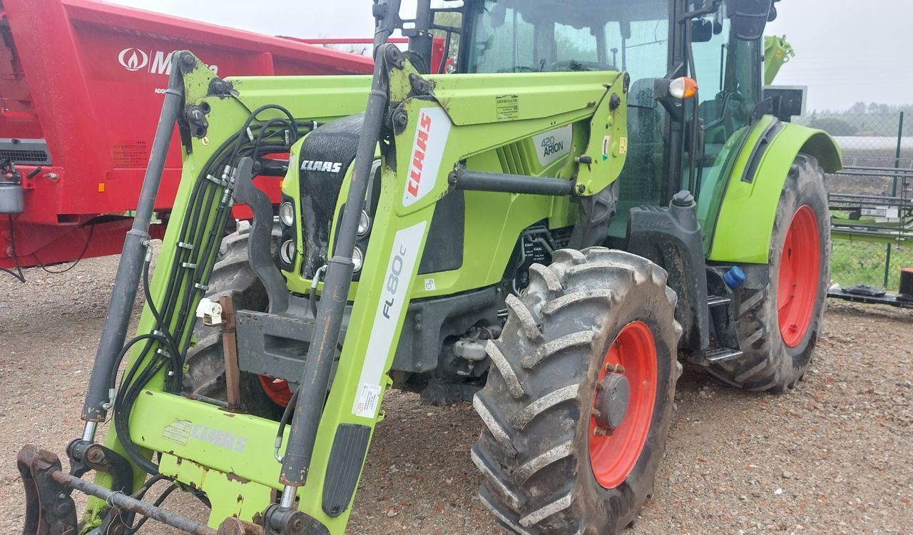 E-FARM: Claas Arion 420 - Tractor - id TCMHAND - €67,000 - Year of construction: 2020 - Engine hours: 2,890,Engine power (HP): 100,France