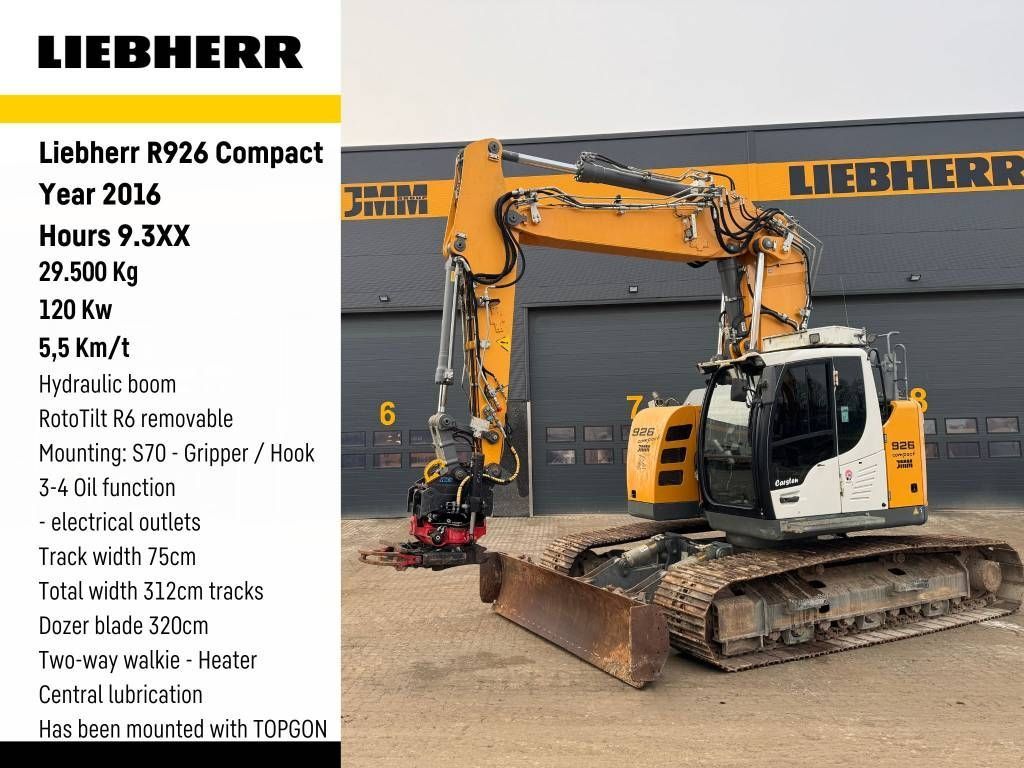 Liebherr r 926 compact litronic Crawler excavator €90,328