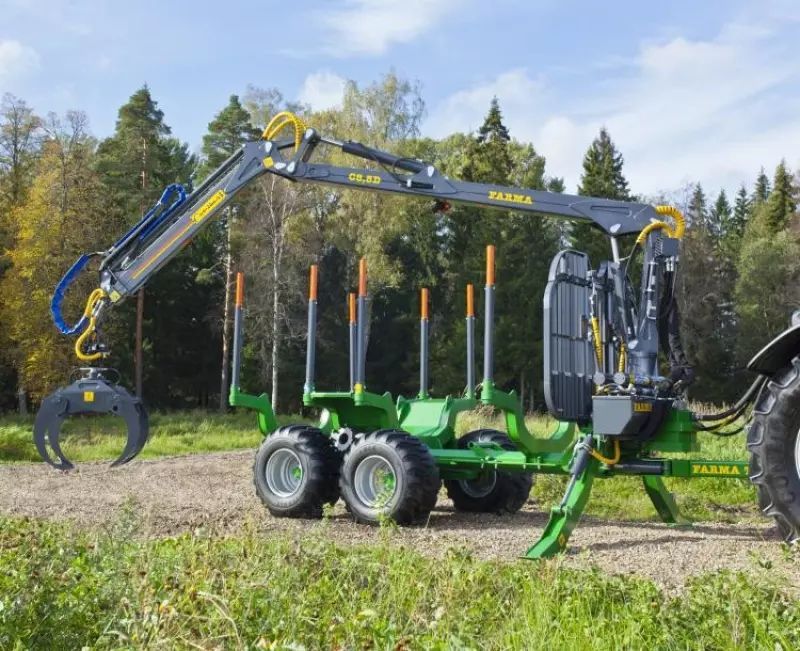 E-FARM: Farma 8,5-12 4wd - Forstanhänger - id 4QBV28C - 36.053 € - Baujahr: 2025 - Dänemark