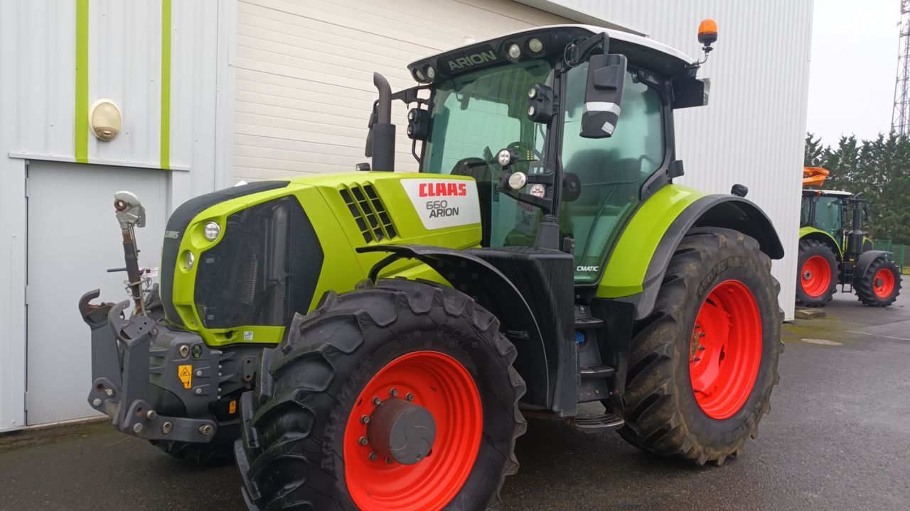 E-FARM: Claas Arion 660 CMATIC CEBIS - Trattore - id 5B2SJJG - 102.000 € - Anno di costruzione: 2018 - Ore: 3.200,Potenza del motore: 205,Francia