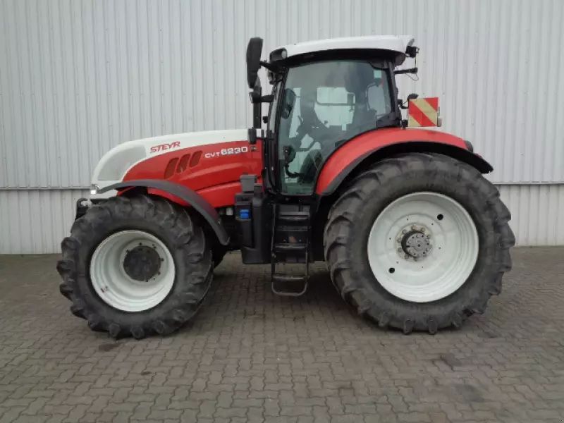E-FARM: Steyr CVT 6230 - Tractor - id BW3KKTK - 89.100 EUR - Anul: 2014 - Citeste ore: 4.509,Muterea motorului: 230,Germania