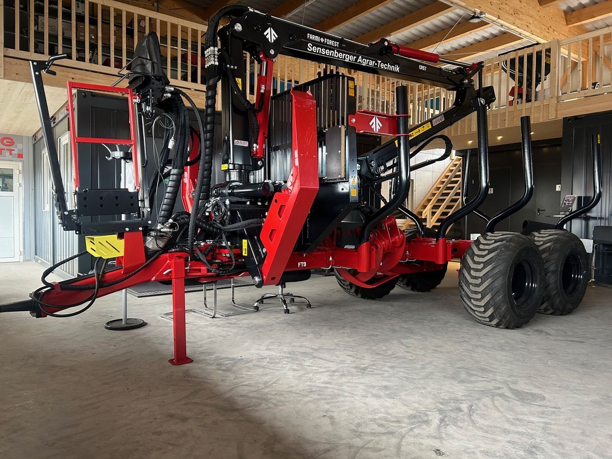 E-FARM: FARMI rückewagen 12 to.-7,00m kran - Forstanhänger - id FMCFWHS - 24.992 € - Österreich