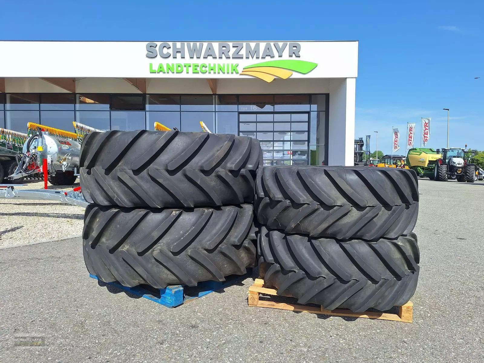 E-FARM: MICHELIN 600/65r34+480/65r24 kompletträder - Wheel and track - id A5XNPIG - €6,017 - Austria