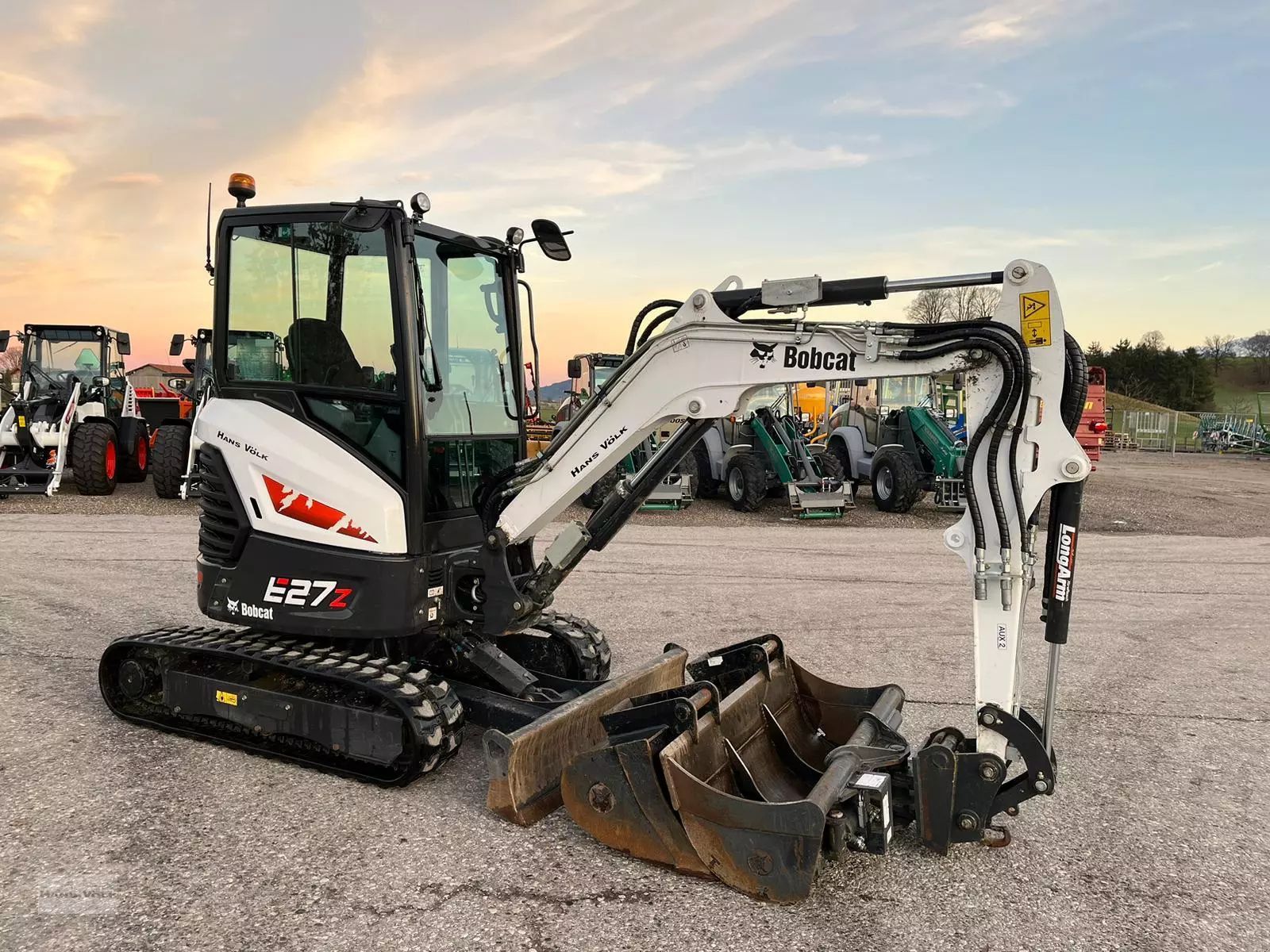 E-FARM: Bobcat e 27z - Minikoparka - id YW4QUIF - 36 471 € - Rok produkcji: 2023 - Niemcy