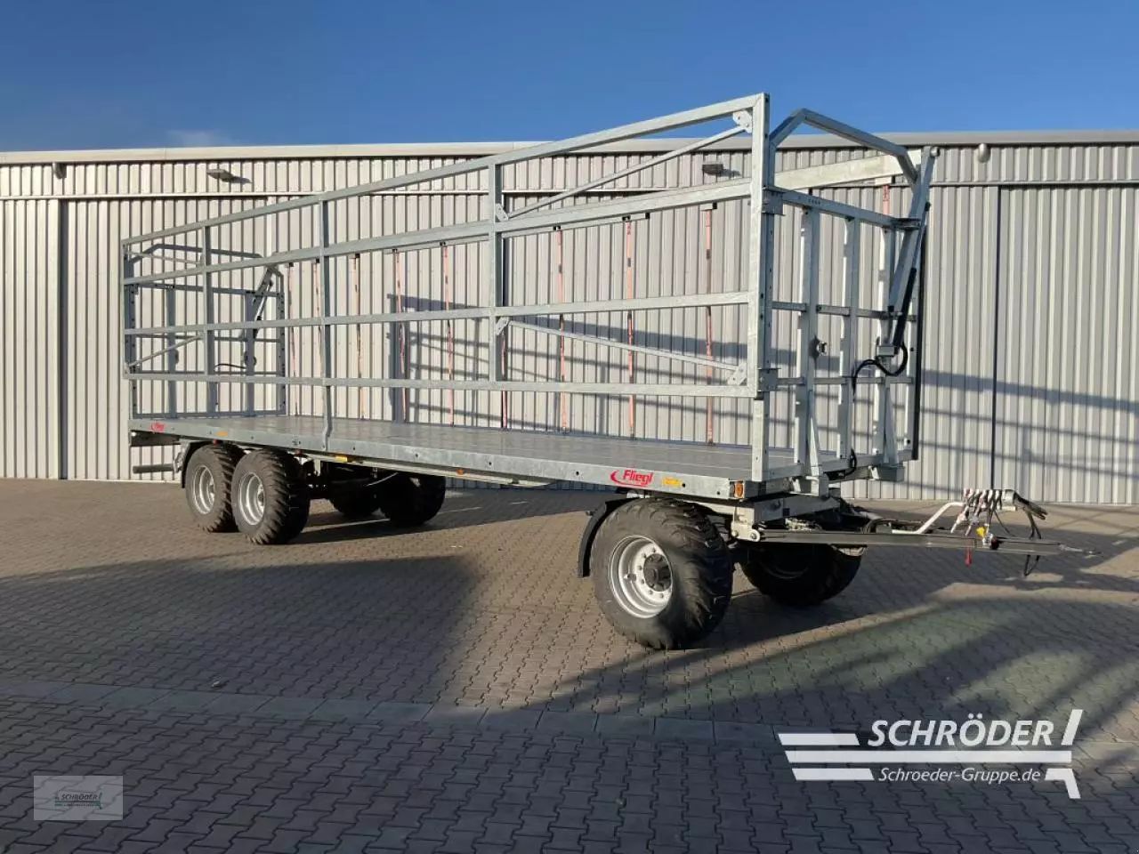 Fliegl dpw 210 bl ultra ballentransportwagen Trailer €33,485