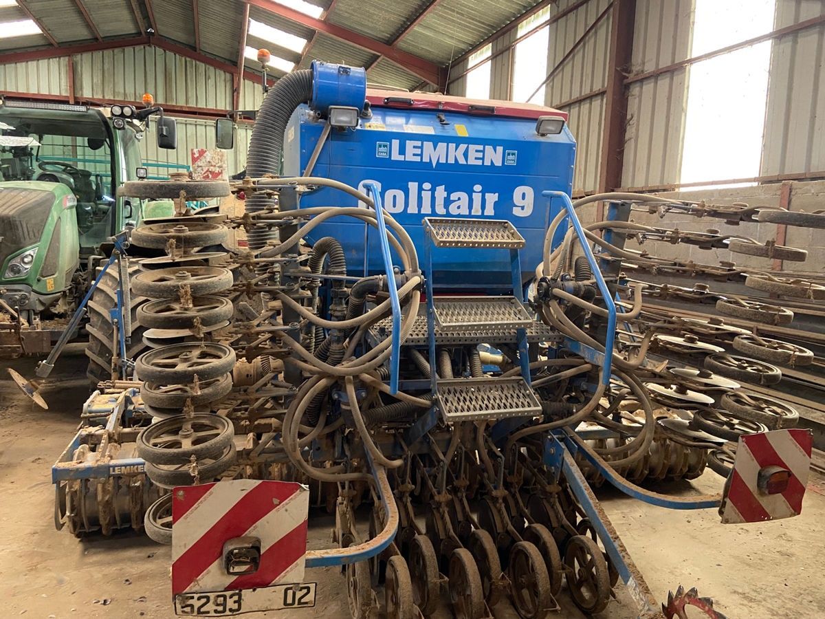 E-FARM: Lemken Solitair 9/400K - Drilling machine combination - id C5MMQ2J - €36,000 - Year of construction: 2010 - France