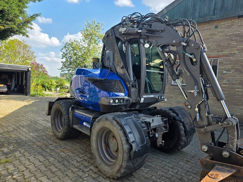 Mecalac 7 mwr Excavator pe roți