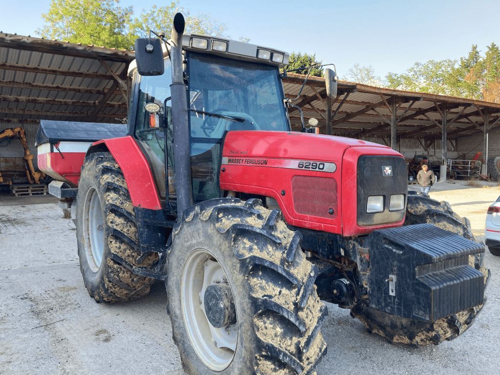 E-FARM: Massey Ferguson 6290 - Tracteur - id WDHD2WK - 23 000 € - Année: 2003 - Lecture du nombre d'heure: 9 900,Puissance du moteur (chevaux): 135,France