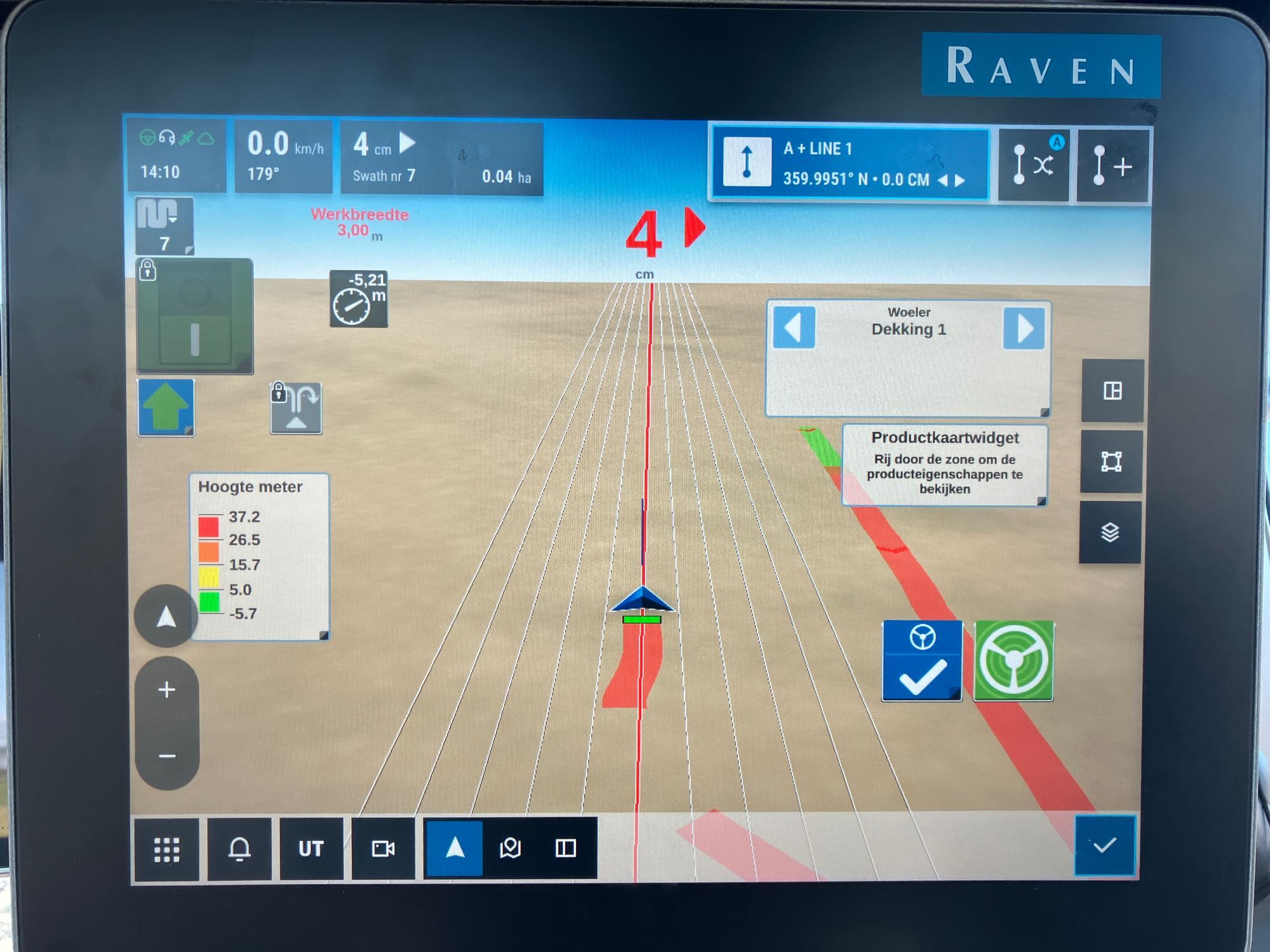 Raven CR12+ & RS1 antenne-rtk Precision farming and GPS €10,250