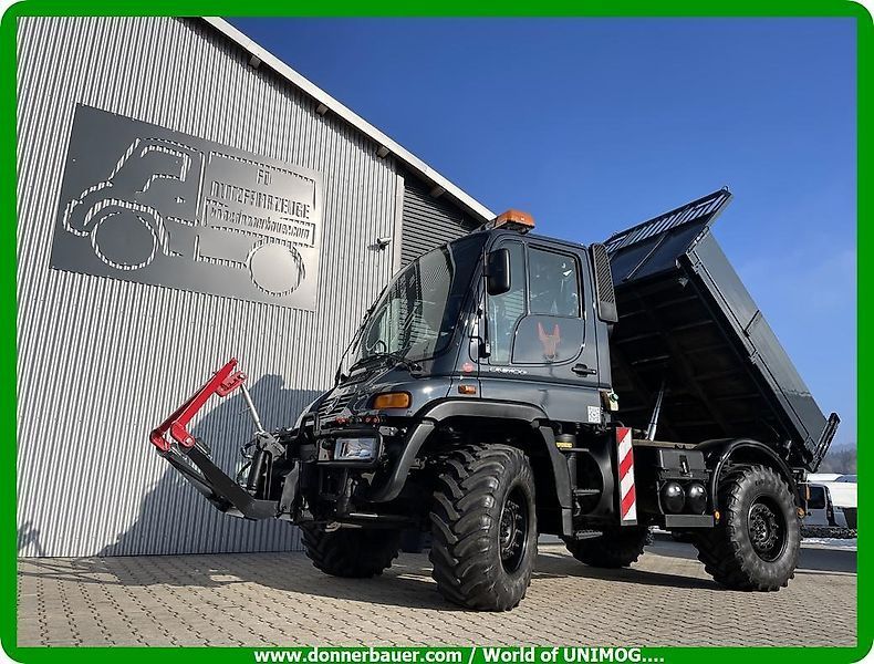 Mercedes-Benz unimog u400 agrar , 1.hand , top zustand , sonderfarbe, 6 zylinder motor , scheckheft Pojazd silnikowy 59 000 €