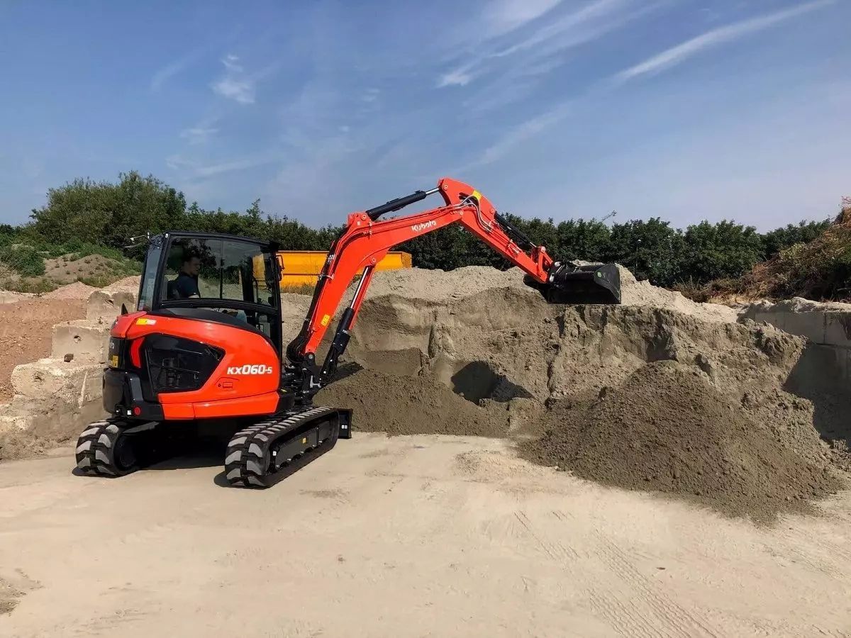 Kubota kx060-5 hi Mini ekskavatorius 59 950 €