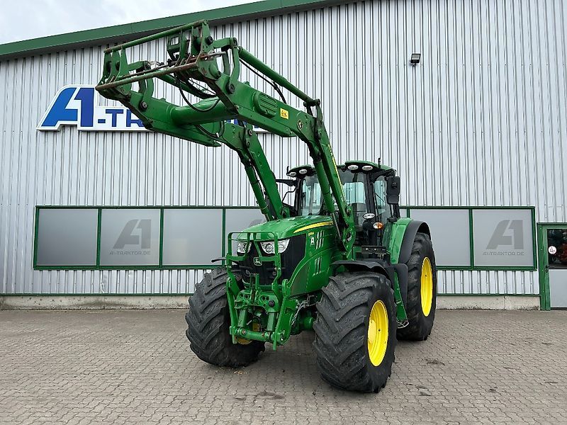 E-FARM: John Deere 6155 M - Traktor - id GRMCGBX - 85.000 € - Baujahr: 2020 - Abgelesene Motorstunden: 4.145,Motorleistung (PS): 155,Deutschland