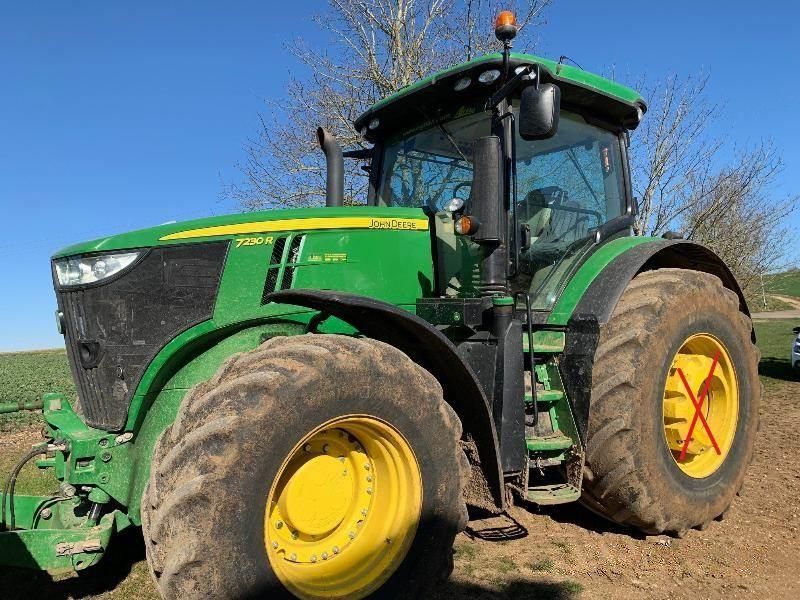 E-FARM: John Deere 7230 R - Traktor - id ERESJJD - 85.000 € - Baujahr: 2016 - Abgelesene Motorstunden: 4.640,Motorleistung (PS): 221,Frankreich