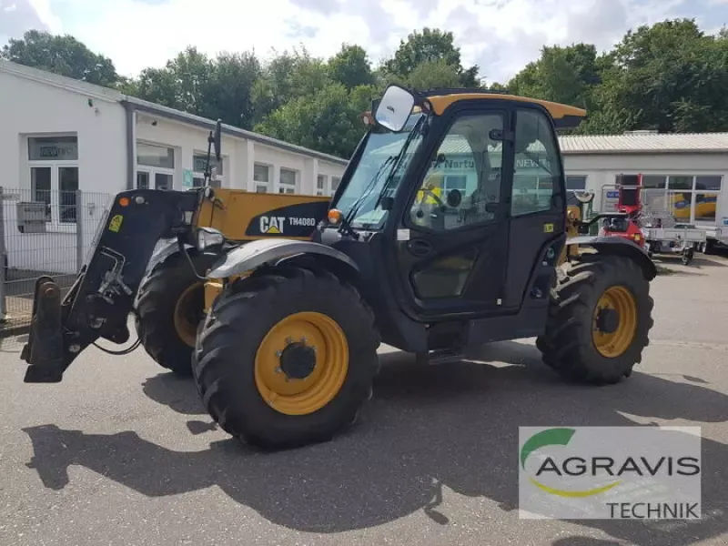 E-FARM: Caterpillar th 408 d - Ładowacz teleskopowy - id LZHEJEJ - 36 900 € - Rok produkcji: 2018 - Motogodziny: 4500,Niemcy