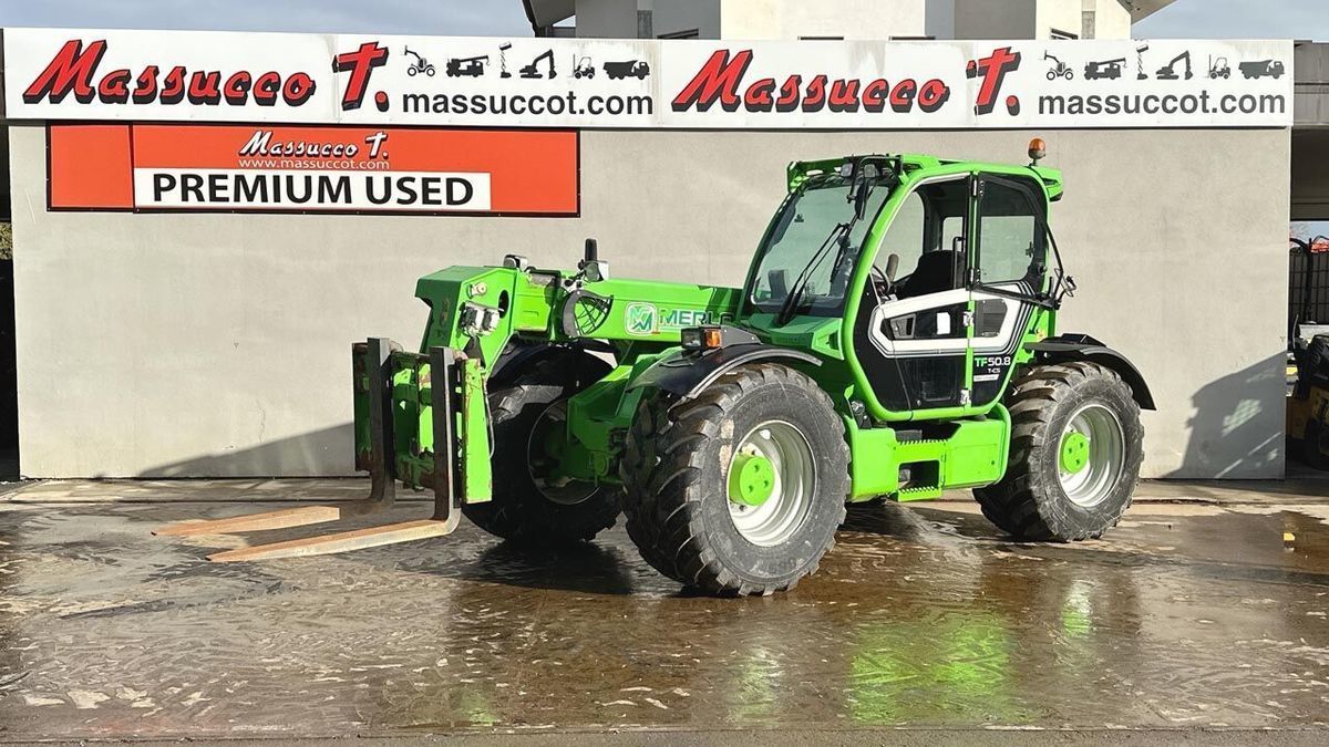 E-FARM: Merlo tf50.8 tcs - Telehandler - id DVNJIQD - €69,500 - Year of construction: 2016 - Engine hours: 2,665,Italy